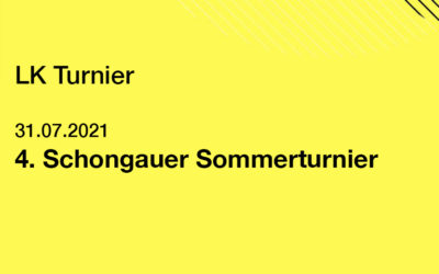 4.Schongauer Sommerturnier