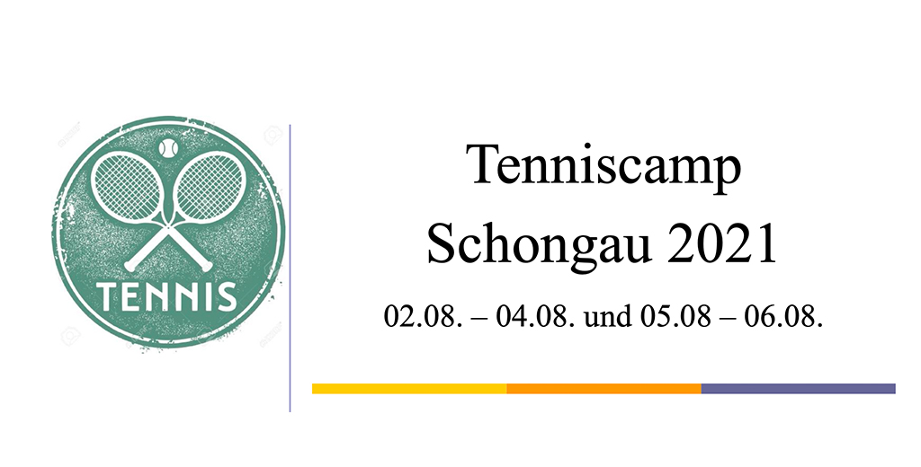 Tenniscamp Schongau 2021